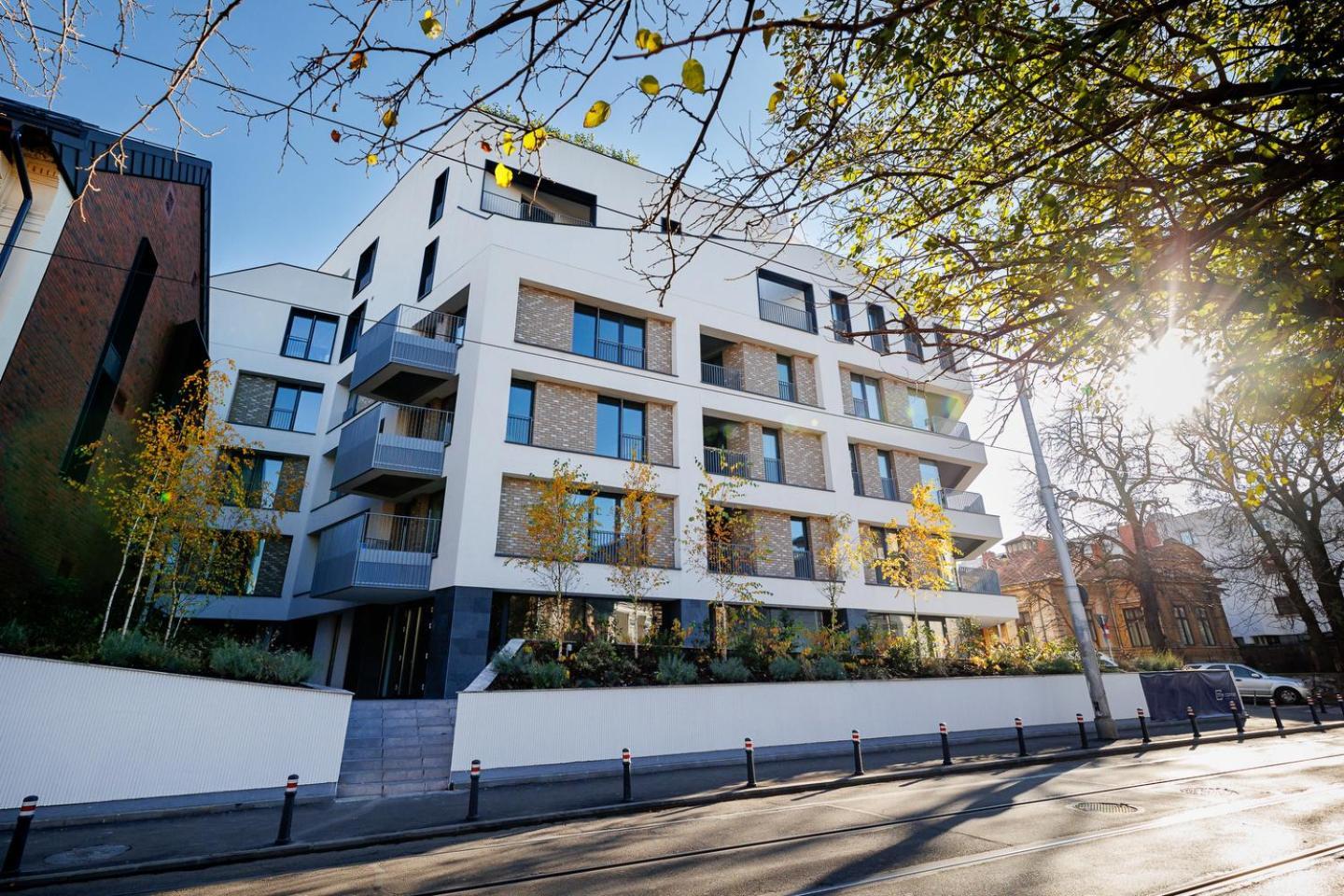 The Corner Luxe Apartment Bukarest Exteriör bild